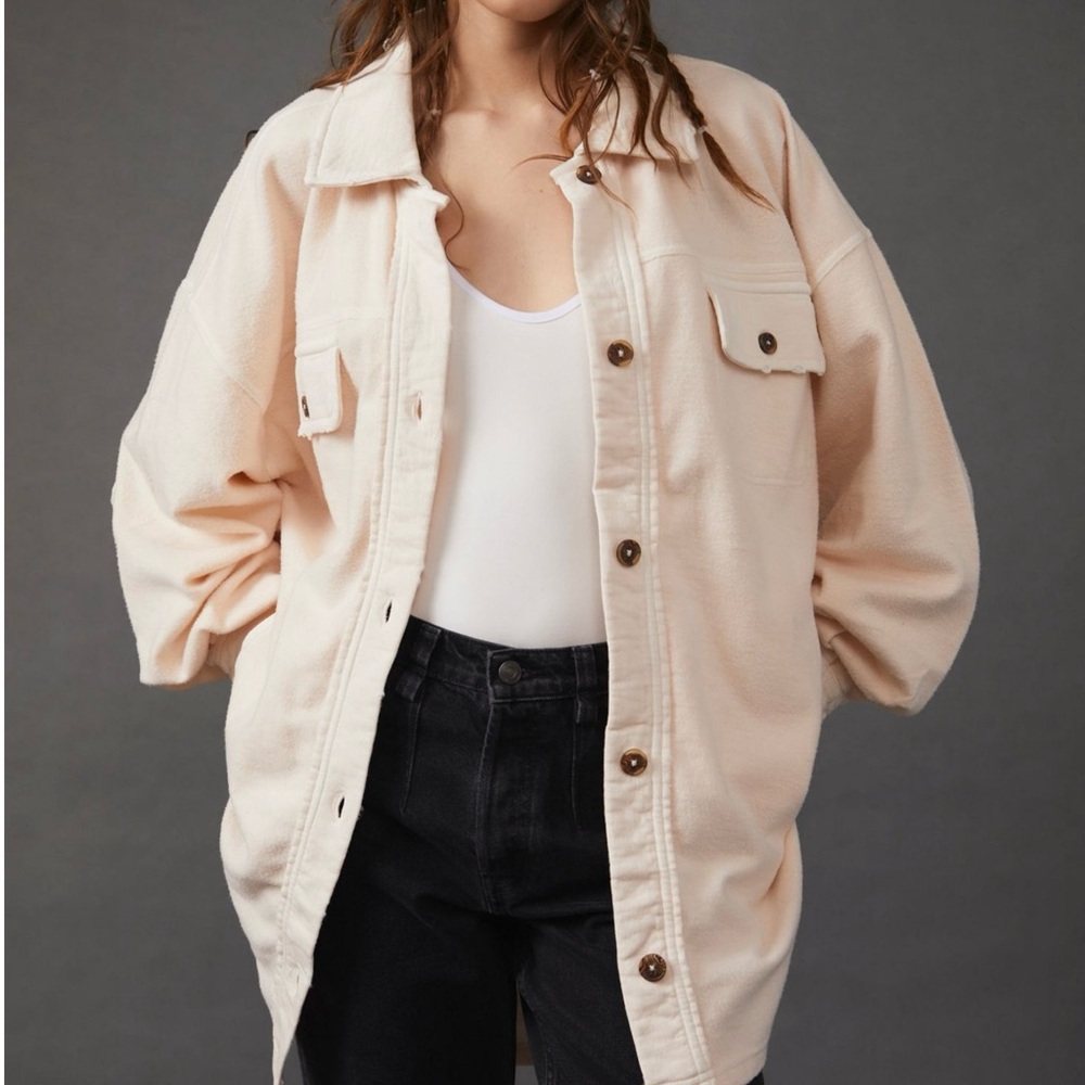 Free People Light Tan Ruby Jacket